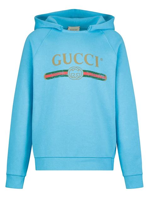 light blue gucci hoodie|cheapest gucci hoodie.